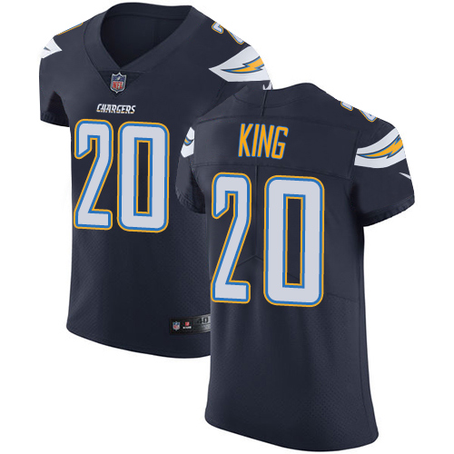Nike Chargers #20 Desmond King Navy Blue Team Color Men's Stitched NFL Vapor Untouchable Elite Jersey